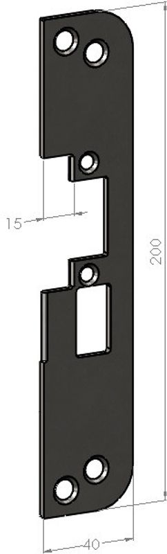 Monteringsstolpe SA50V-15