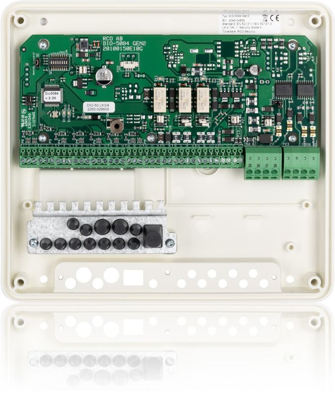 DIO-enhet DIO-5084 8in/4ut Gen2 larmklass 3/4