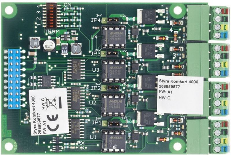 Kretskort Styra kom 4000