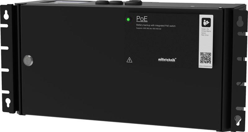 PoE backup Batteribackup PoE 4p FLX S+