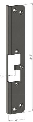 Monteringsstolpe SC30TH-15