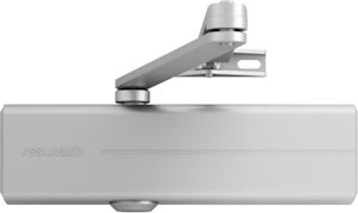 Dörrstängare ASSA ABLOY DC200 komplett silver