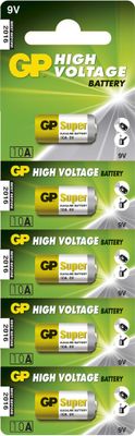 Batteri 10A 9V 5-pack