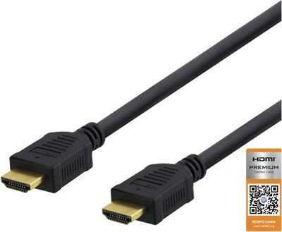 HDMI-kabel 2m svart