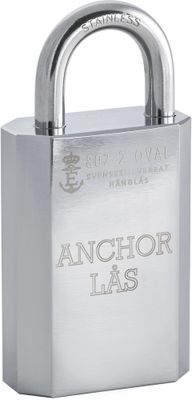 Anchor Hänglås 802-2 oval B25 WP XL tom