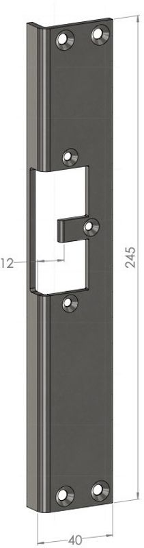 Monteringsstolpe SC30V-12