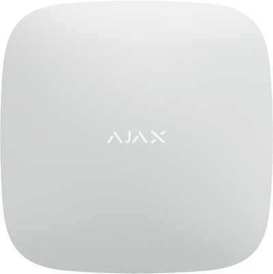 Ajax Centralapparat Hub2Plus LAN WiFi 4G trådlös vit