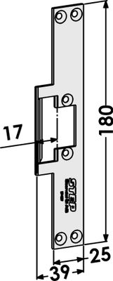 Monteringsstolpe ST4007 plan