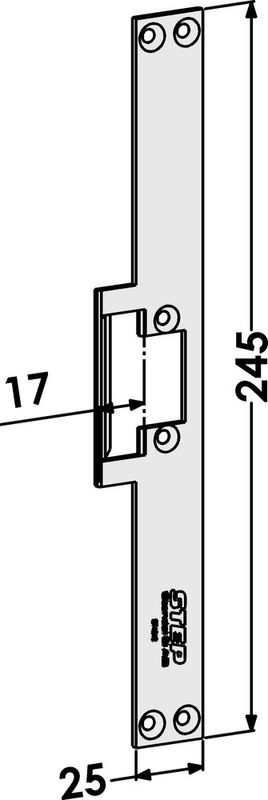 Monteringsstolpe ST4042