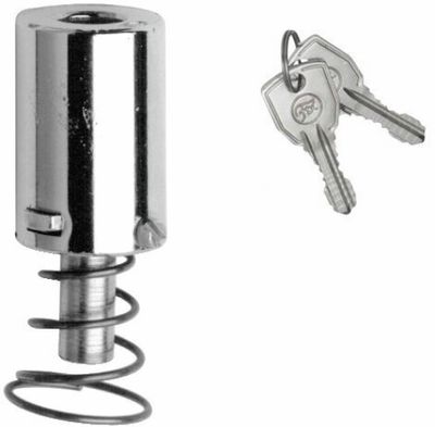 Tryckcylinder 7287/3002 krom PP