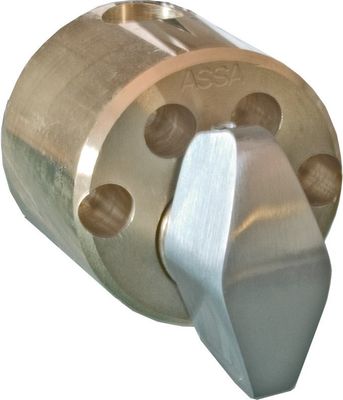 Vredcylinder 13 rund nickel