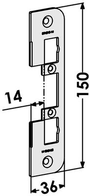 Monteringsstolpe ST4010-14