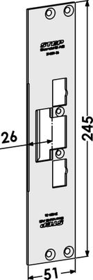 Monteringsstolpe ST4001-26 plan