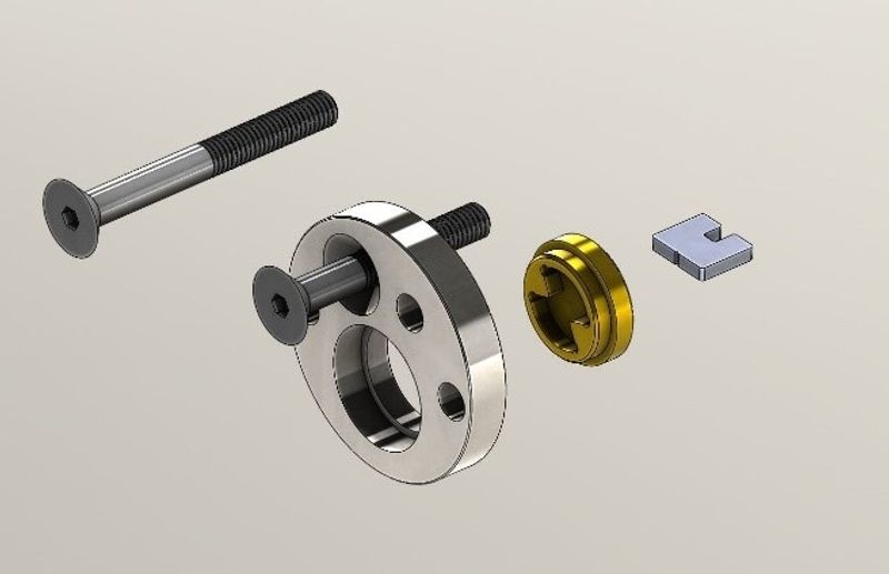 Installationskit LockR rundcylinder