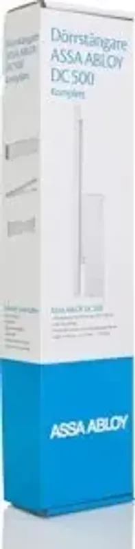 Dörrstängare ASSA ABLOY DC500 komplett silver