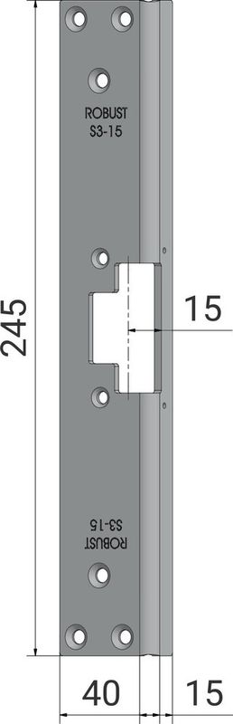 Monteringsstolpe S3-15