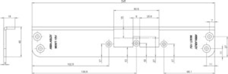 Monteringsstolpe 9930T-15V