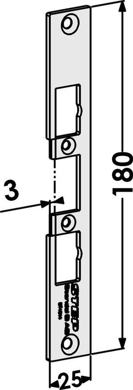 Monteringsstolpe ST4044 plan