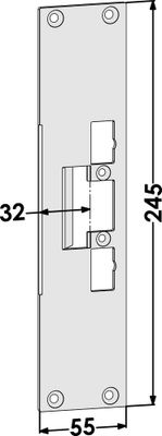 Monteringsstolpe ST4001-32 plan