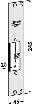 Monteringsstolpe ST9504H plan