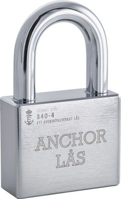 Hänglås 840-4 B50 oval tom