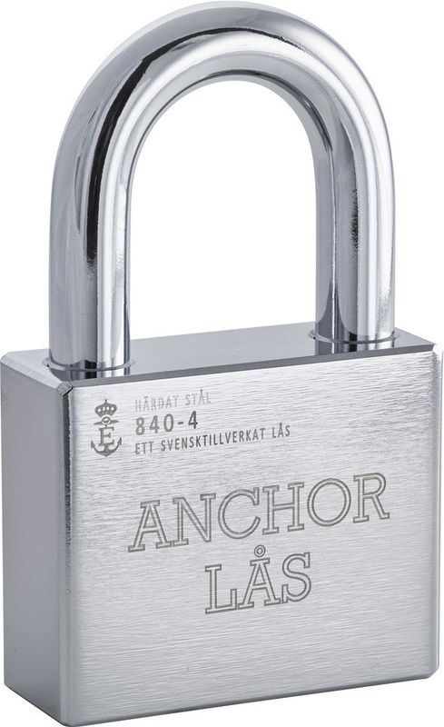 Hänglås 840-4 B50 oval tom