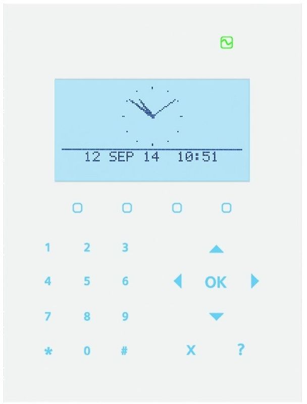 Manöverpanel M5 Omnis touch läsare