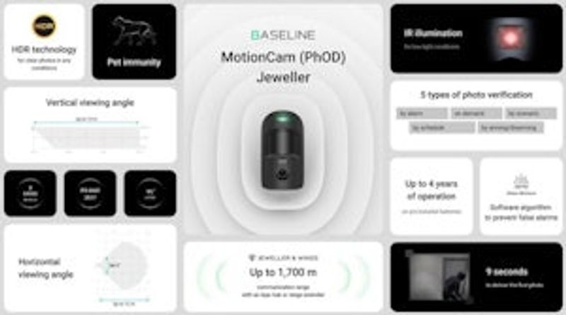 Kameradetektor HDR husdjur PhOD 12m trådlös vit