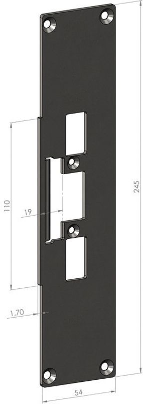 Monteringsstolpe SA-43