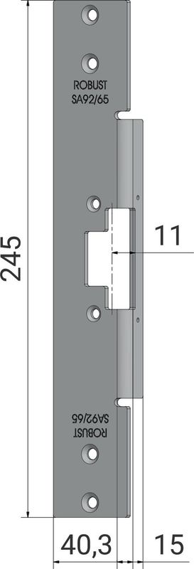 Monteringsstolpe SA92/65