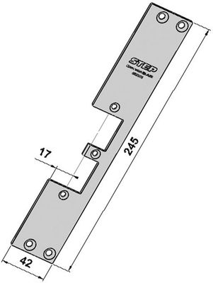 Monteringsstolpe ST9503H plan