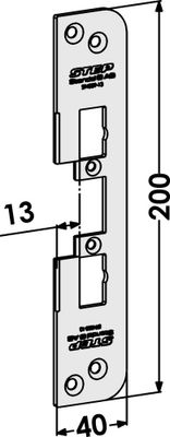 Monteringsstolpe ST4009-13 plan