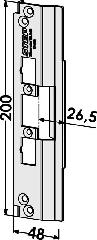 Monteringsstolpe ST4026