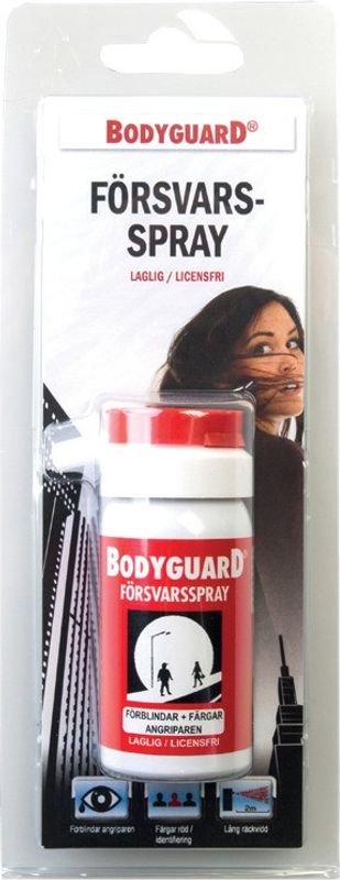 Självförsvarsspray färg/förblindar
