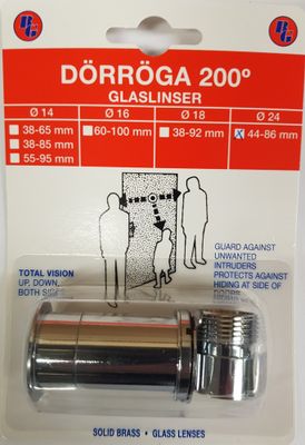 Dörröga 4486 24mm lock krom