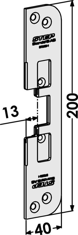 Monteringsstolpe ST3529-1 plan