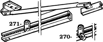 Porthållare ASSA ABLOY 270 förzinkad