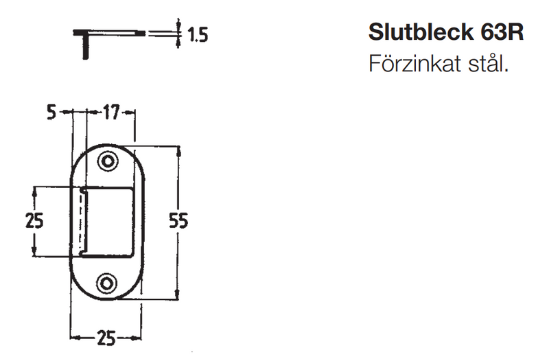 Slutbleck 63R