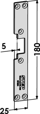 Monteringsstolpe ST3504 plan