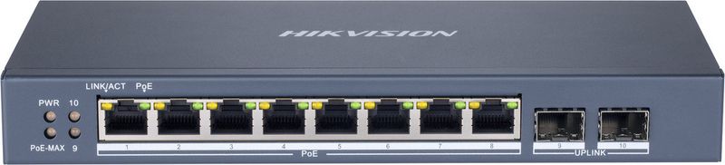 PoE Switch 8 Ports managed DS-3E1510P-SI