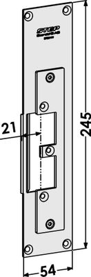 Monteringsstolpe ST9511H plan höger