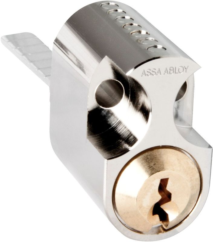 Cylinder 709 3 nycklar nickel