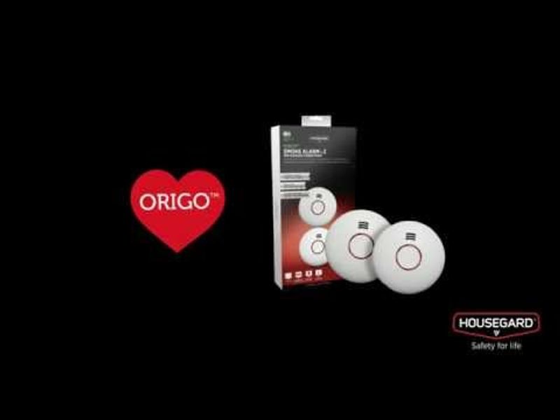 Brandvarnare Origo 2-pack