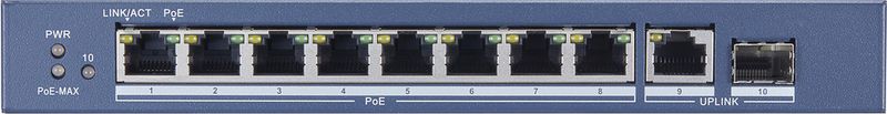 Poe Switch  8 Ports HiPoE DS-3E0510HP-E