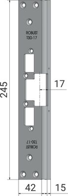 Monteringsstolpe T30-17