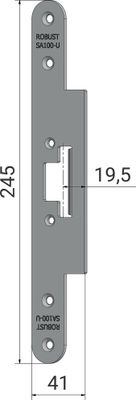 Monteringsstolpe SA100-U