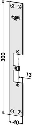 Monteringsstolpe ST9521 plan