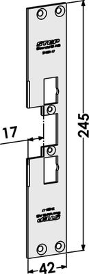 Monteringsstolpe ST4001-17 plan