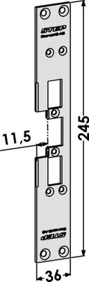 Monteringsstolpe ST6536 plan