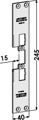 Monteringsstolpe ST4001-15 plan